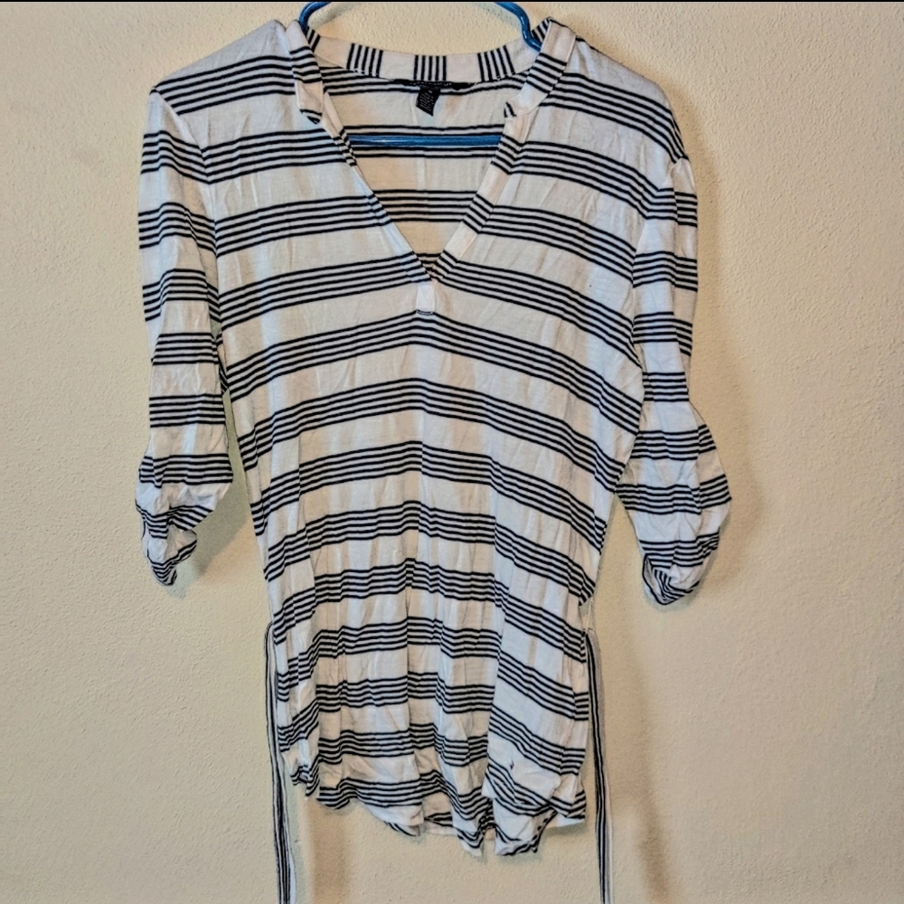 Tommy Hilfiger Tie Waist Top